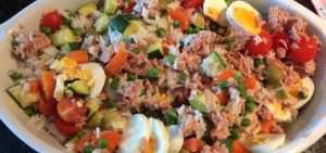 salada arroz atum bimby - Receitas da Tia Céu