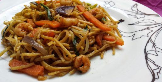 noodles - Receitas da Tia Céu