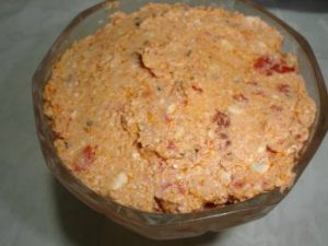 dip de cenoura e tomate seco - Receitas da Tia Céu