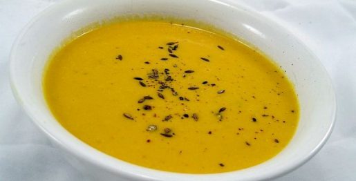 creme de cenoura - Receitas da Tia Céu