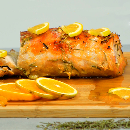 Lombinho com Laranja e Mostarda