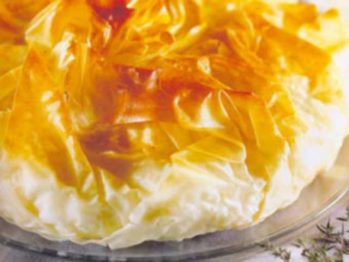 Pie de Perú com Massa Filó