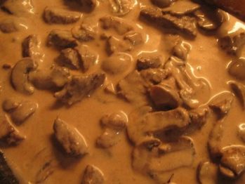 Strogonoff de Vitela