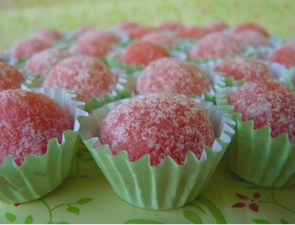 Brigadeiros de Morango