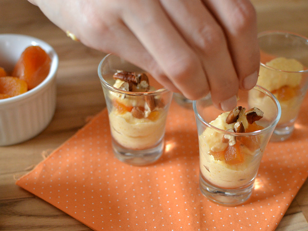 Pêssego em Vinho Tinto