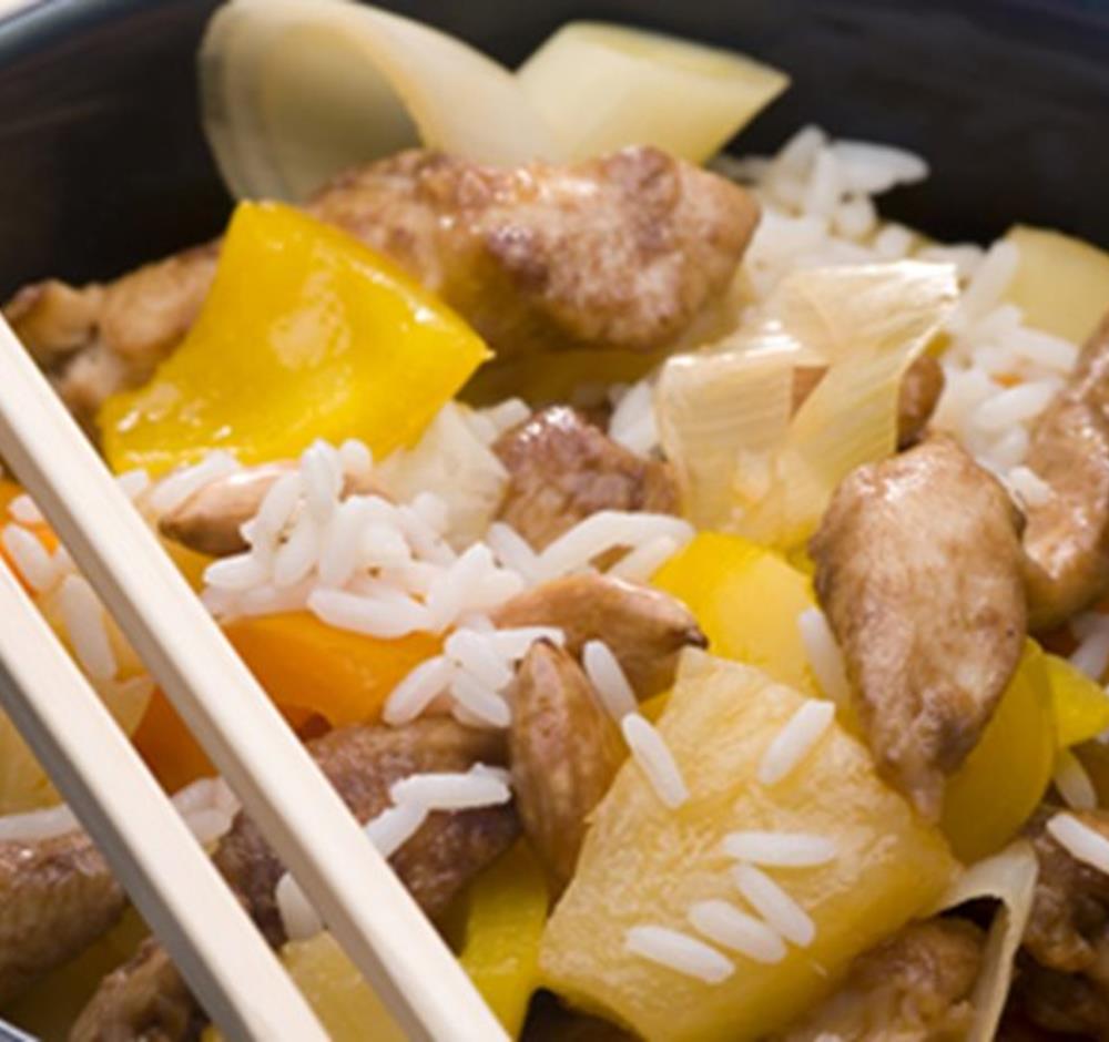 Salada de Frango e Ananás