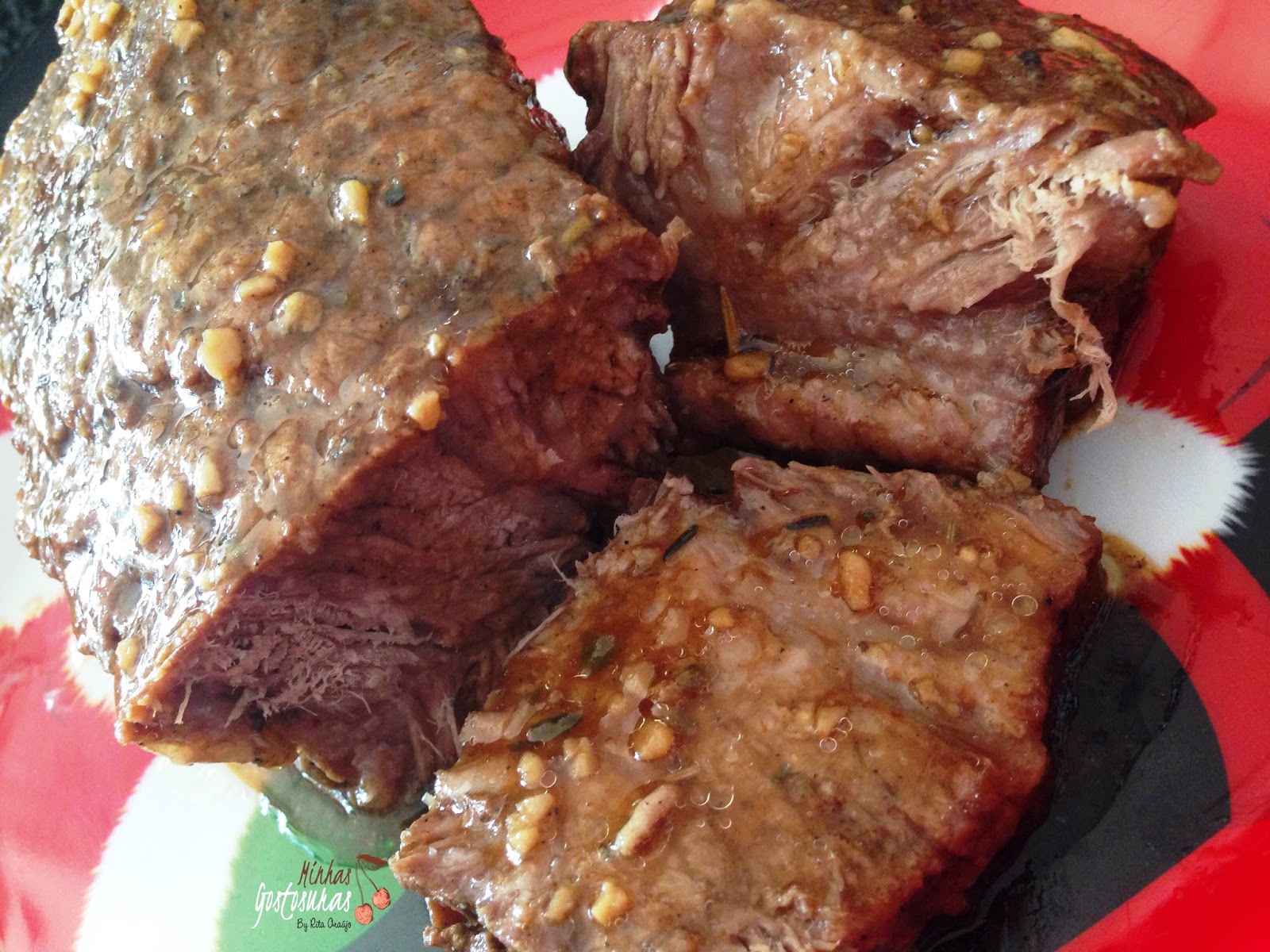 Carne assada com molho de Cerveja