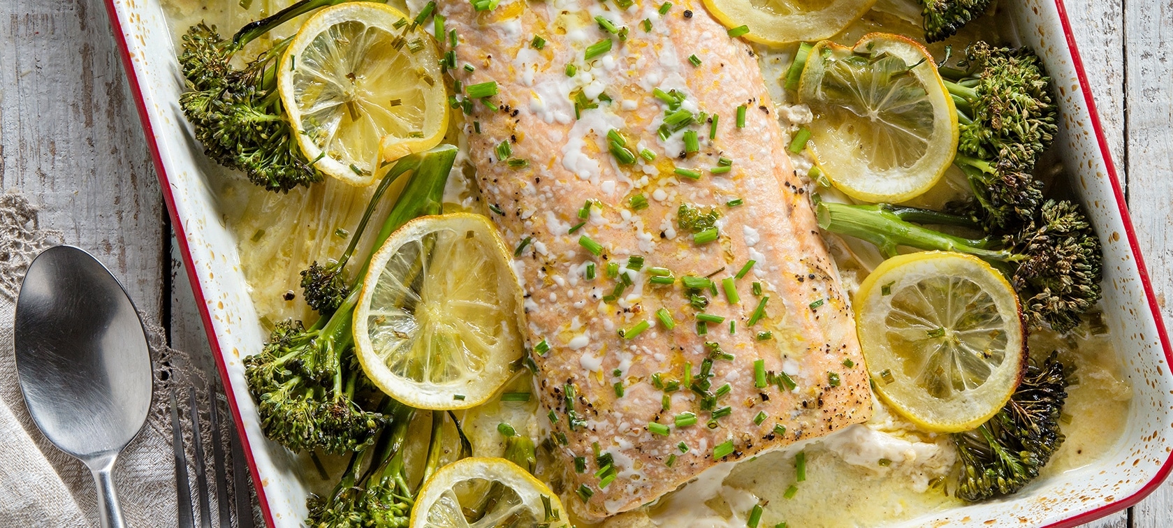 Salmão com Molho de Laranja