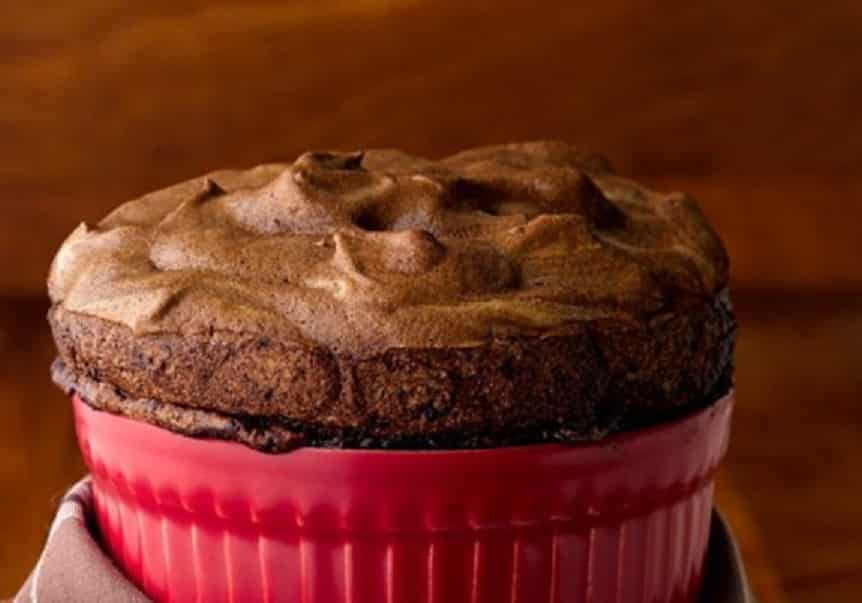 Suflê de Chocolate