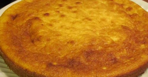 Bolo de Requeijao - Receitas da Tia Céu