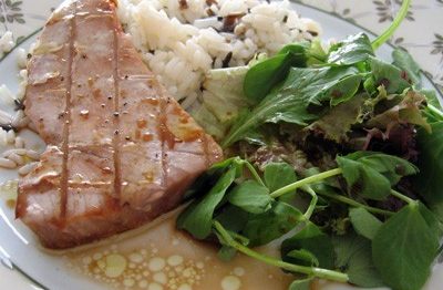 bifes de atum - Receitas da