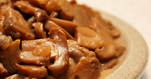 Carne de Porco com Cogumelos - Receitas da Tia Céu