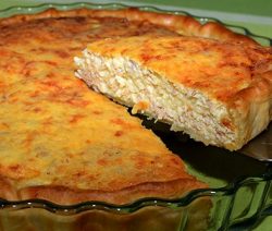 quiche de atum e delicias do mar - Receitas da Tia Céu