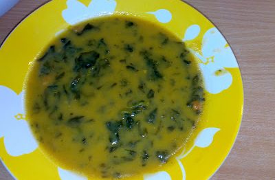 Sopa de Feijão com Espinafres - Receitas da Tia Céu