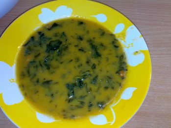 Sopa de Feijão com Espinafres - Receitas da Tia Céu