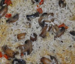 Arroz com Cogumelos - Receitas da Tia Céu