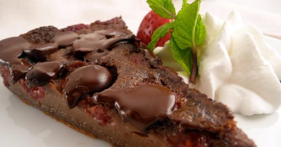 Clafouti de Chocolate​ - Receitas da Tia Céu