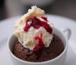 Creme de chocolate no forno​ - Receitas da Tia Céu