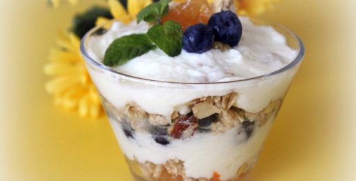 Delícia de maçã e iogurte - Receitas da Tia Céu