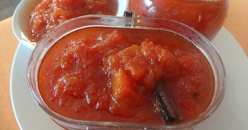 Doce de maçã e abóbora - Receitas da Tia Céu