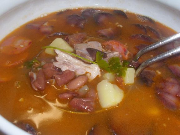 sopa pedra - Receitas da Tia Céu