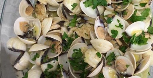 ameijoas a bulhao pato - Receitas da Tia Céu