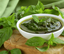 molho pesto - Receitas da Tia Céu