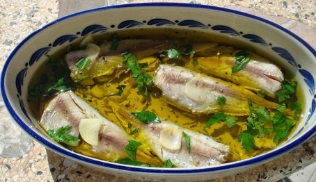 carapaus - Receitas da Tia Céu