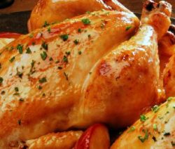 frango assado - Receitas da Tia Céu