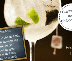 Gin Tónico com Chá de Limão - Receitas da Tia Céu