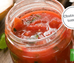 chutney de tomate - Receitas da Tia Céu