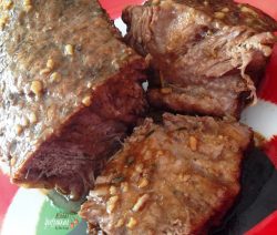 carne assada com cerveja - Receitas da Tia Céu